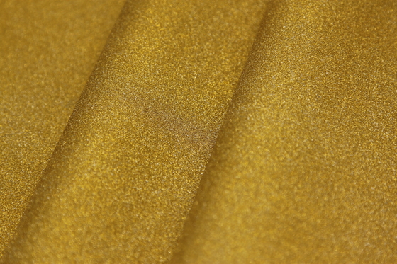 Hittebestand tot 120 graden Celsius Glitter Laminatie Film op waterbasis Kleefstof Shimmers met gouden licht als zand