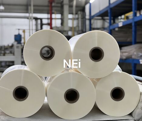 Transparante BOPP thermische lamineerfilm met 3 inch papieren kern voor vochtbestendige verpakking en lamineering