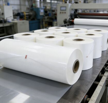 Multiple Extrusion Soft Touch Lamination Film met Matt Gloss Level en Glassine Silicone Release Liner