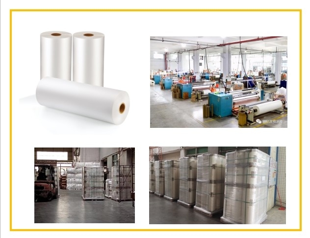 Pure kleur witte matte BOPP thermische lamineerfilm voor offsetdrukken
