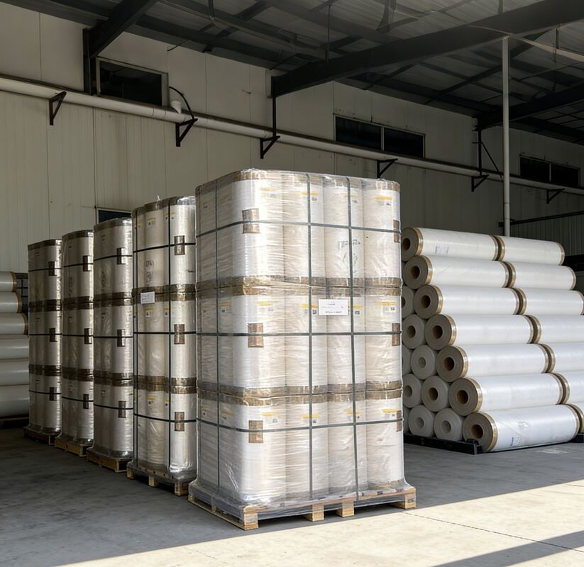 Vochtbestendige glanzende laminatiefilm met dubbelzijdige coronabehandeling en EVA-lijm voor een hoge glans