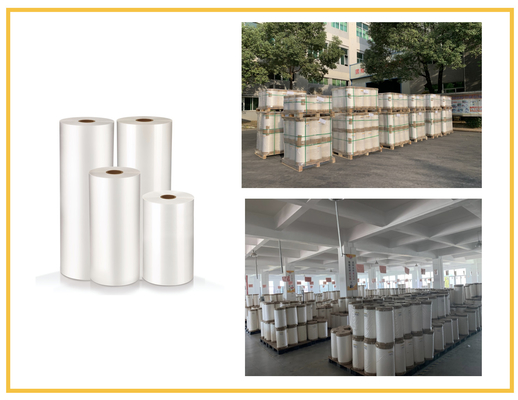 Hete Thermische 20 Mic Gloss Lamination Film Double Zijcorona treated high transparency