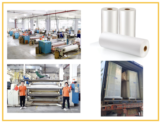 Verpakking van rollenplaten Geactualiseerde zachte aanraaklamineerfilm 0,03 mm dik