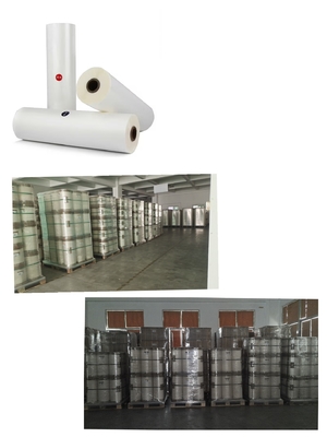 2000m/rol doorzichtige PET-laminatiefilm voor hoogwaardige verpakkingen
