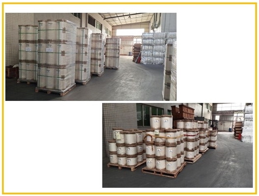 Glanzende afwerking 17mic BOPP Thermal Lamination Film ideaal voor het lamineren van papier