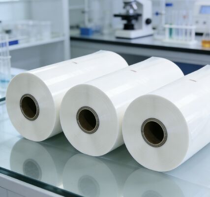 Anti-skraapfilm met een werktemperatuur van 90 tot 120 °C en een dikte van 30 micron voor oppervlaktebescherming in een breedte van 100 mm tot 2200 mm