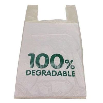Witte Compost 80L Biologisch afbreekbare Plastic het Winkelen Zakken