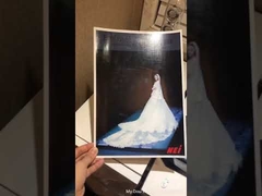 Trouwfoto cosmetische verpakking reliëf lamineren film