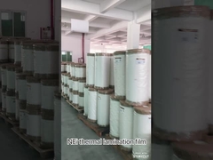 3 inch 14mm hoog glanzende PET thermische lamineerfilm 22 micrometer dikte