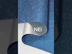 Reflectieve kleur glitter blinkende laminatie film 80micron - kleuren zijn op maat