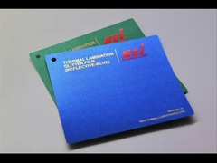 Kleurrijke glitterlamineerfilm met aangepaste kleuren