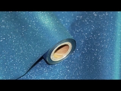 Glimmerende elegantie: Blauwe glitterlamineerfilm in actie!