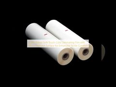 BOPP-gebaseerde soft-touch koudlamineerfolie met micro-gestructureerd oppervlak voor verbeterd tactiel comfort
