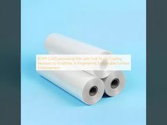 BOPP koudlamineerfolie met soft-touch coating: Kras- en vingerafdrukbestendig voor duurzame oppervlakteverbetering